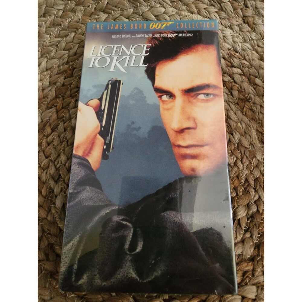 License To Kill  The James Bond 007 Collection VHS Movie Video Tape New/Sealed